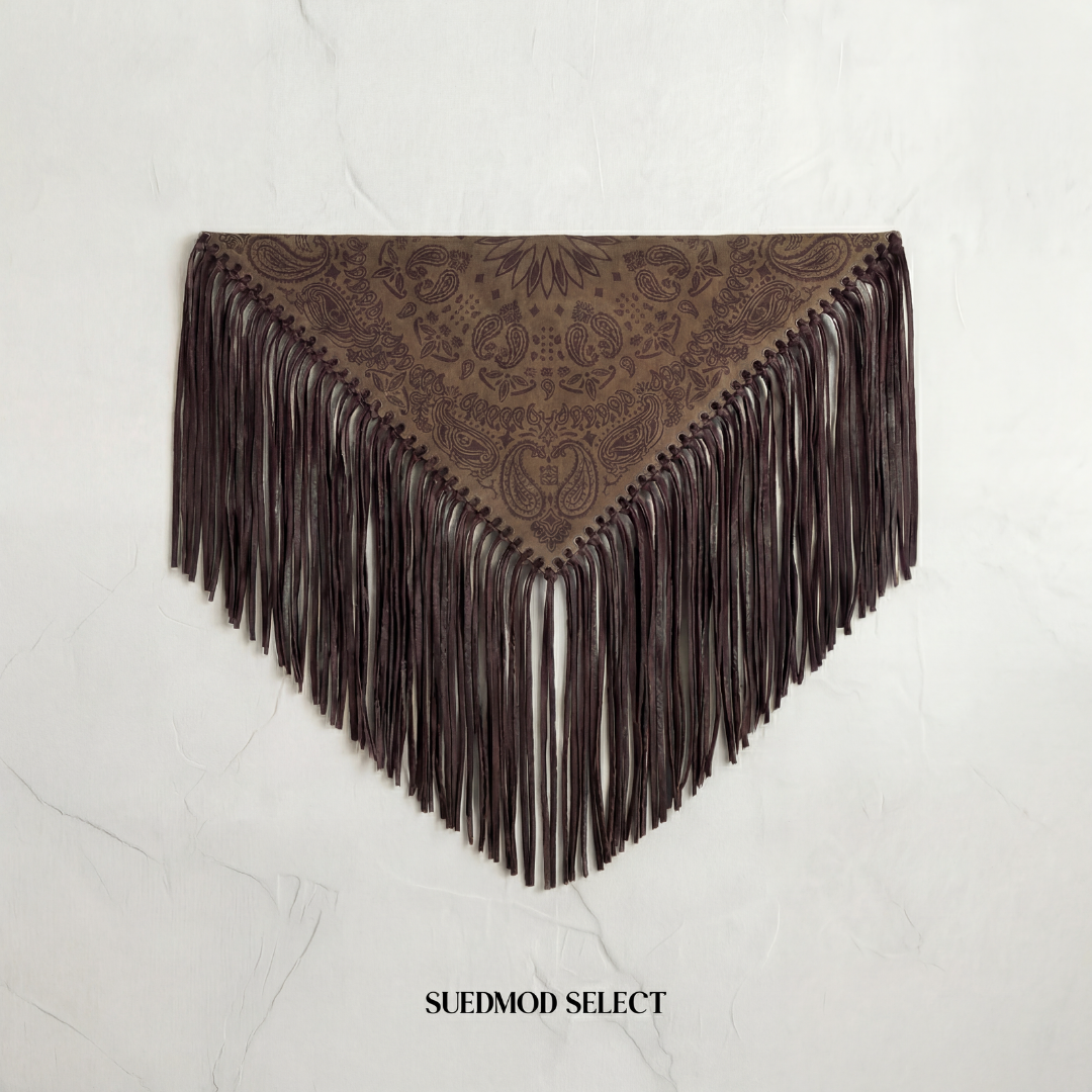 Signature Small Bandanna Scarf Brown