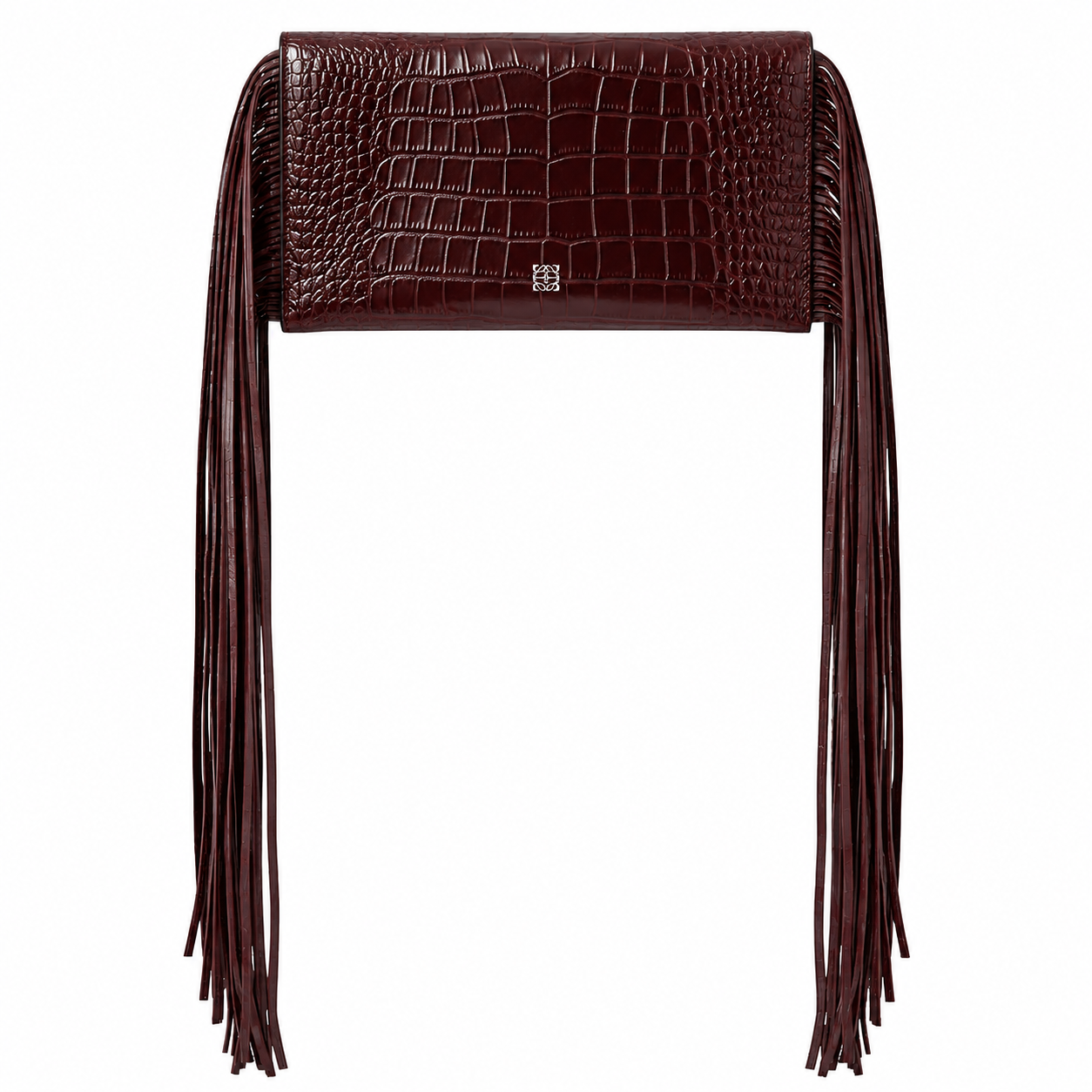 The Fringe Bag - Burgundy