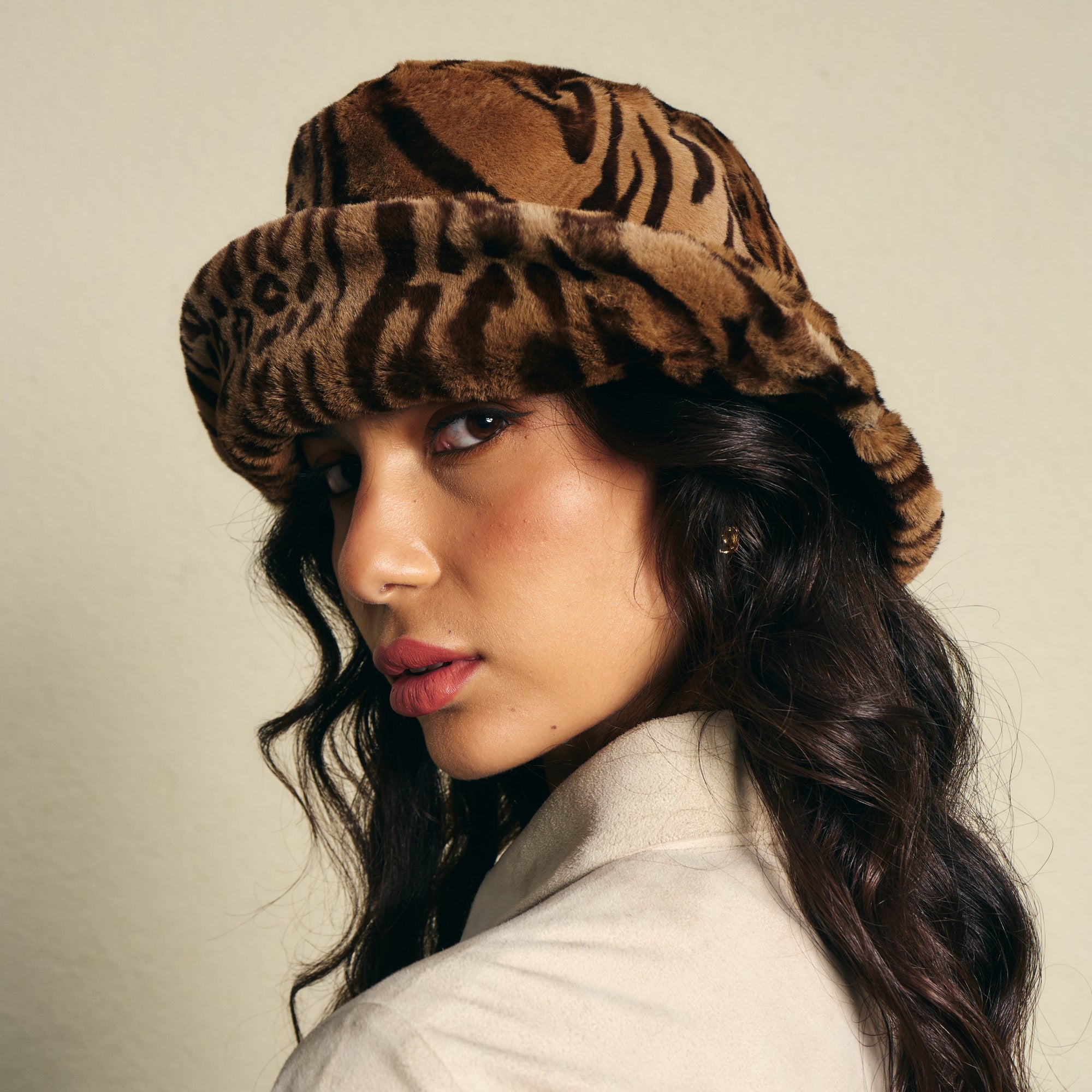 Bucket Hat Leopard Print