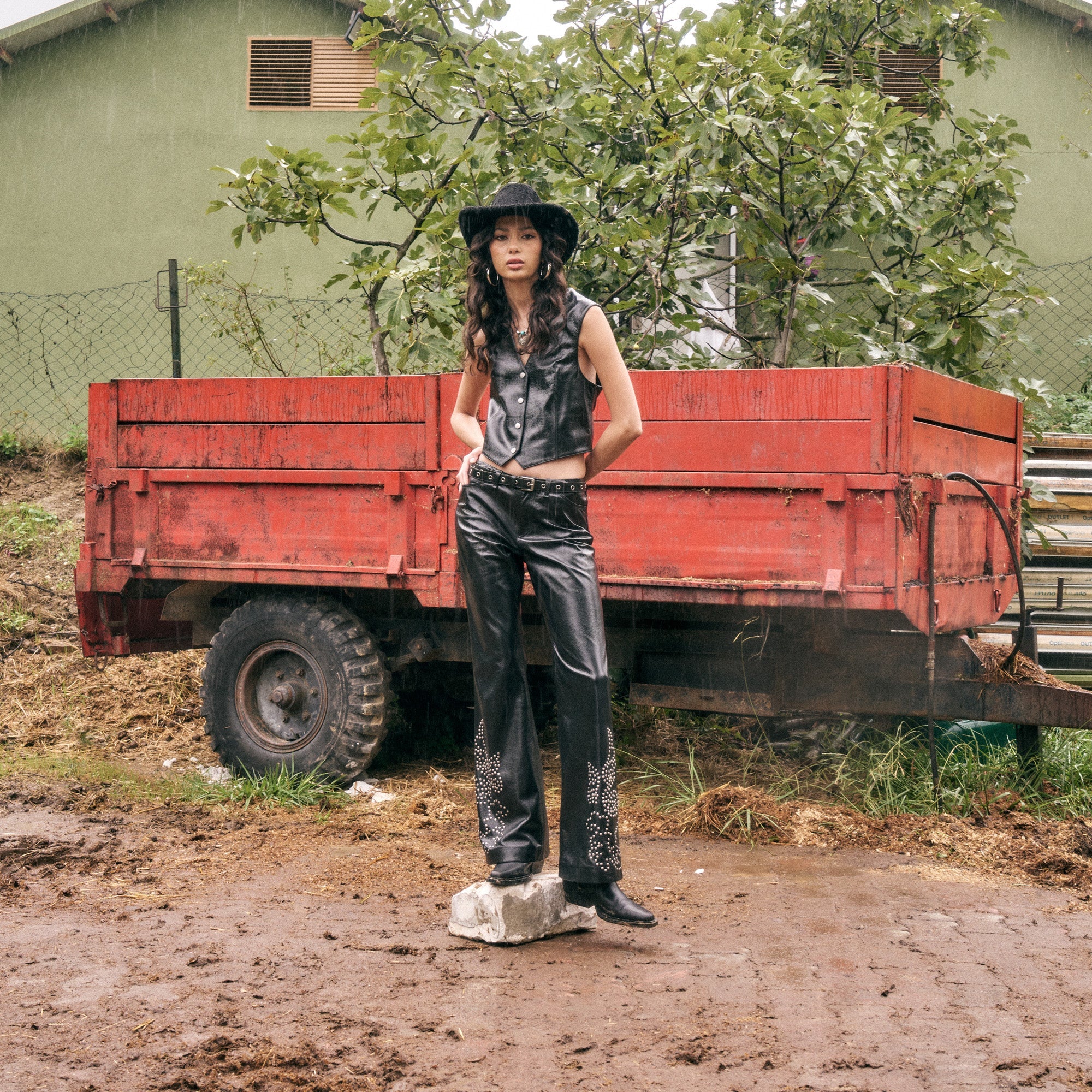 Black Dust Pant