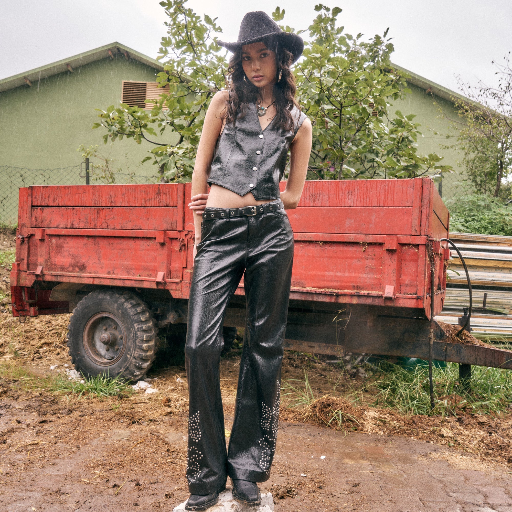 Black Dust Pant