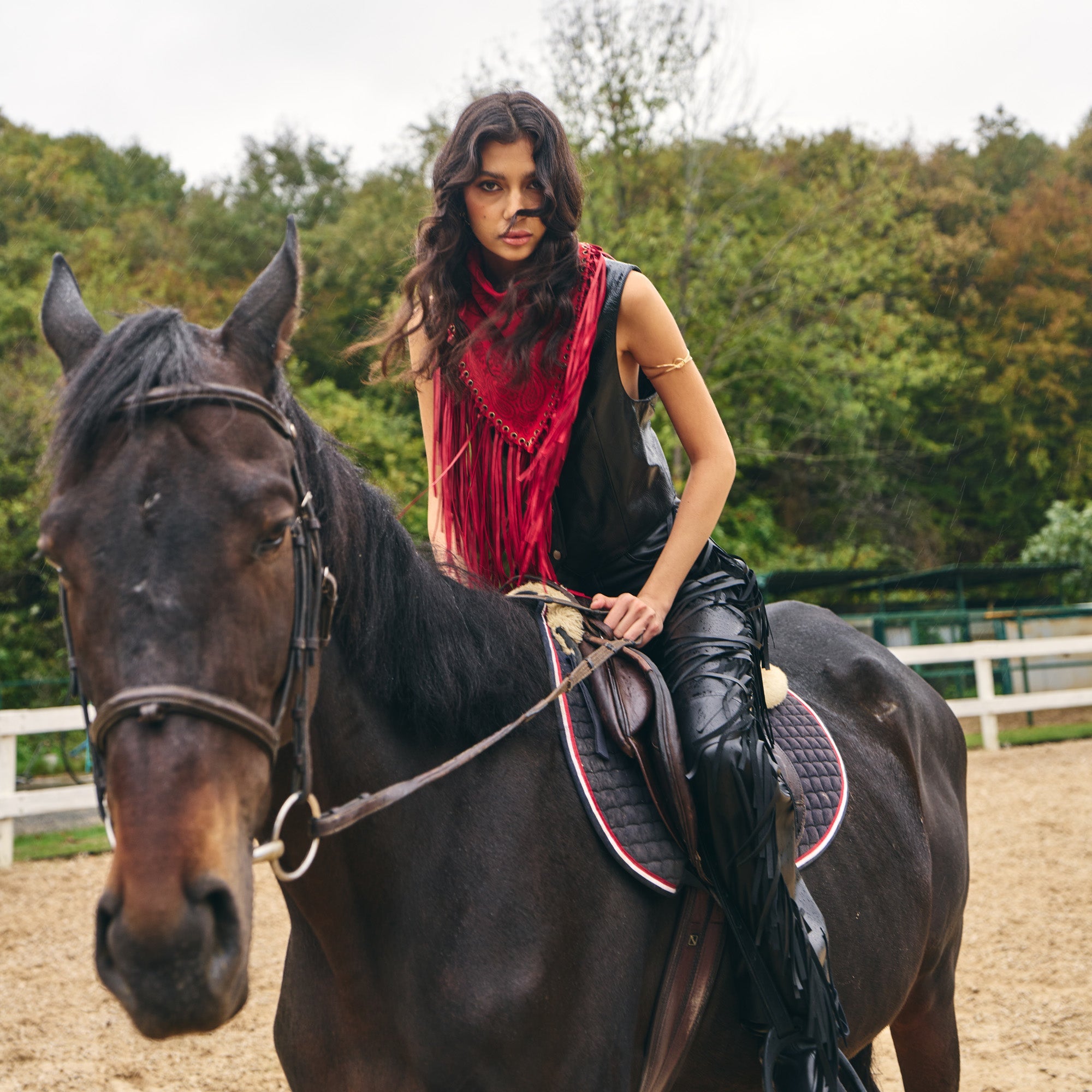 Black Leather Pants