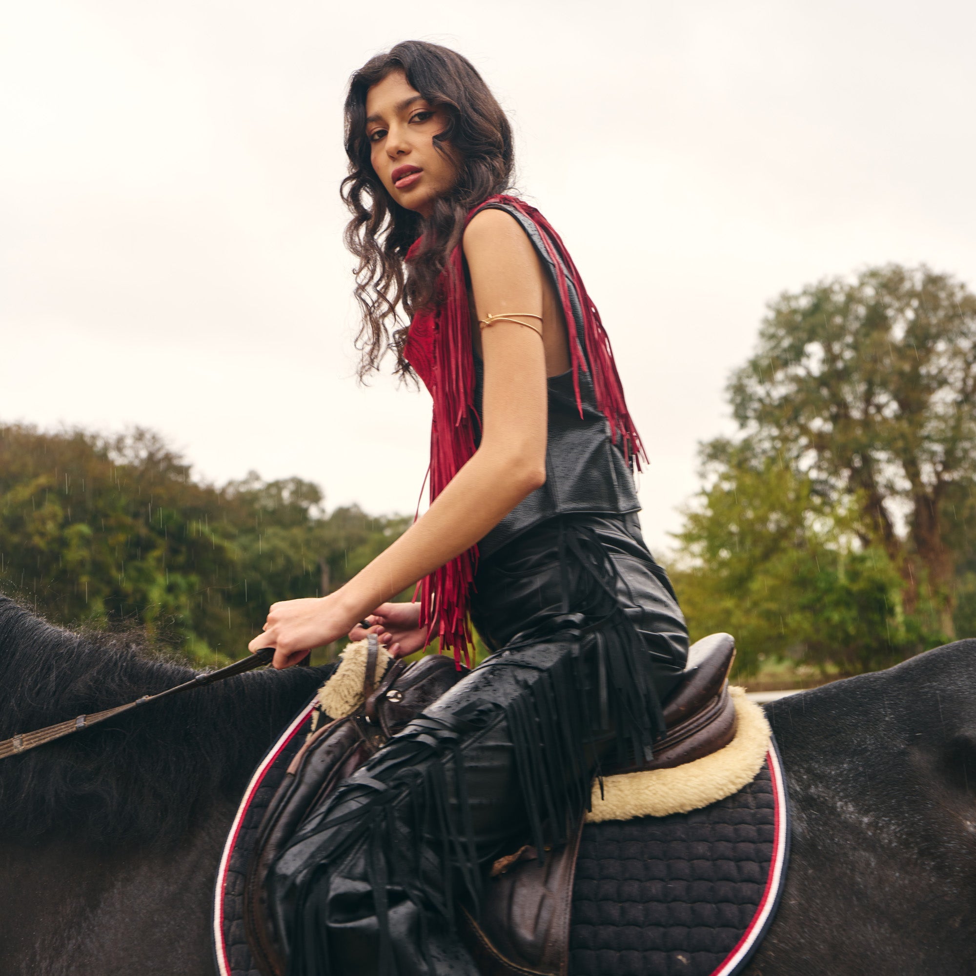 Black Leather Pants