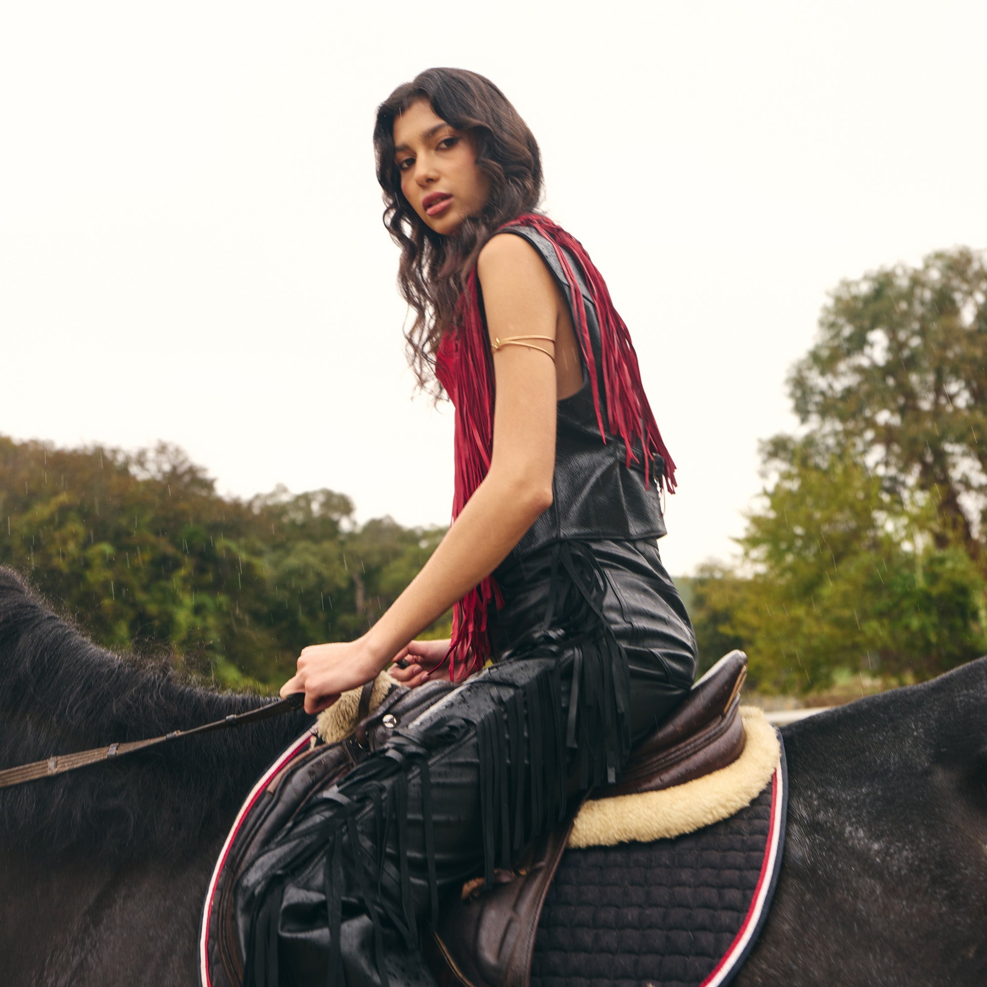 Black Leather Pants