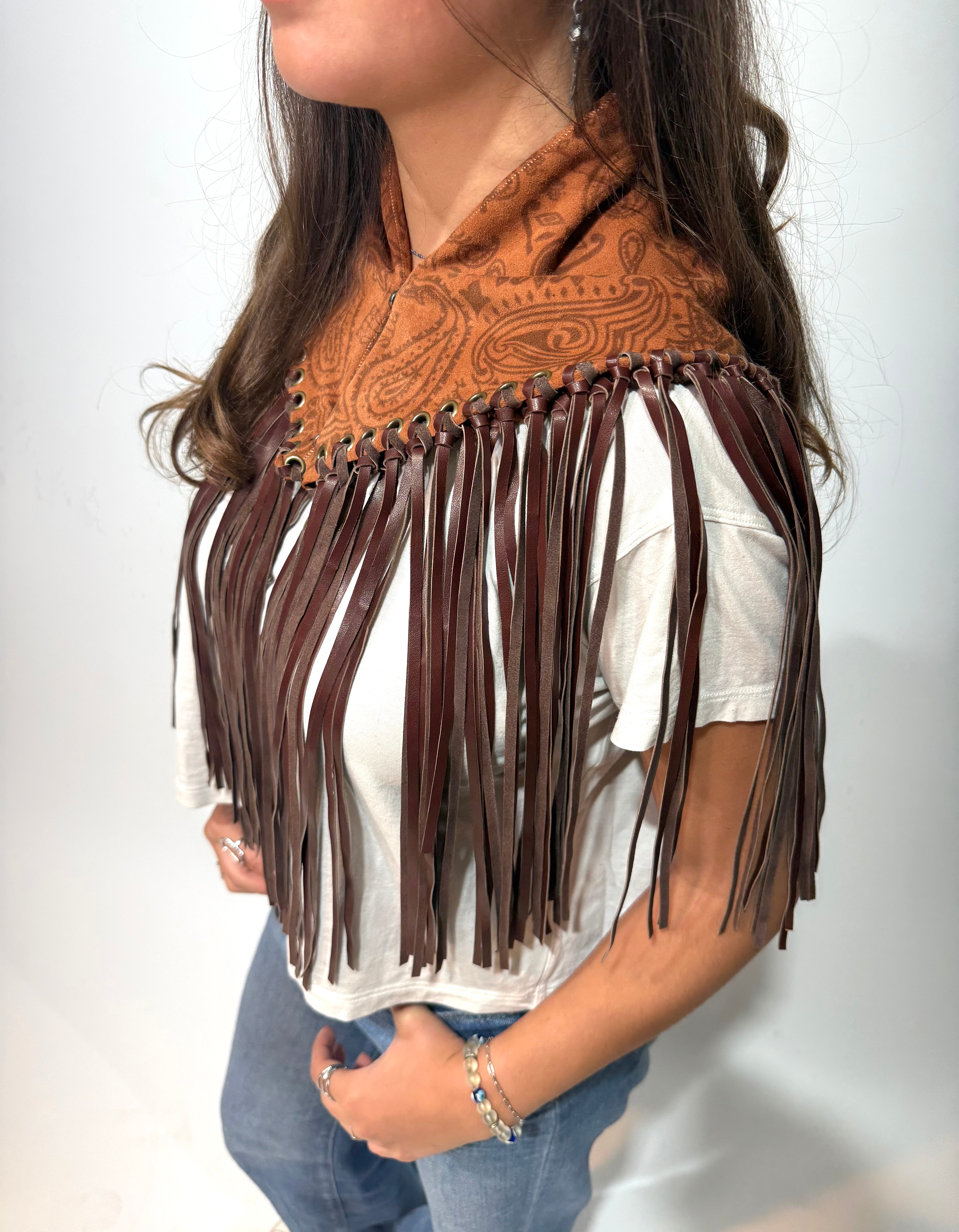 Signature Small Bandanna Scarf Light Brown
