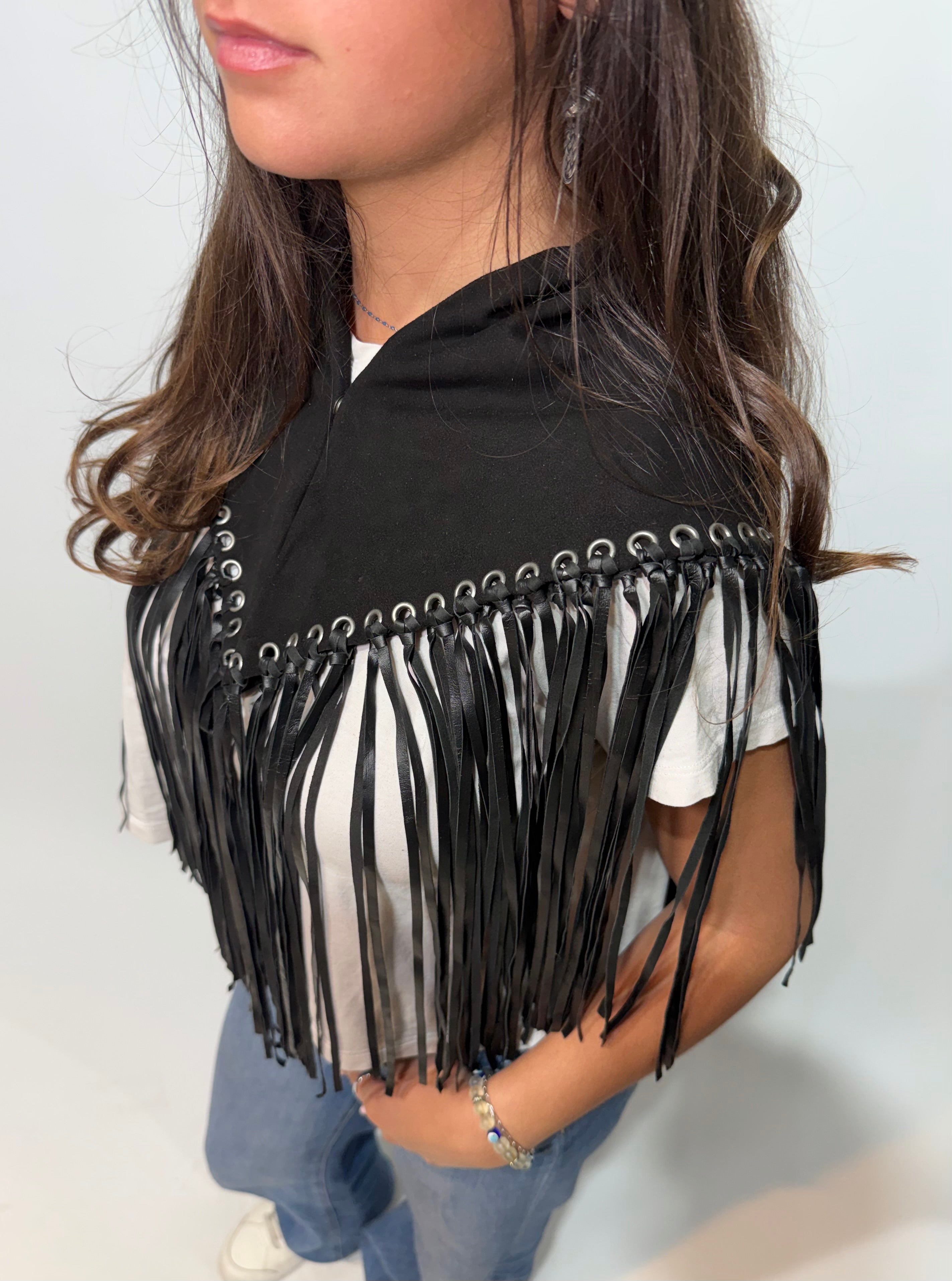 Signature Large Bandanna Scarf Black