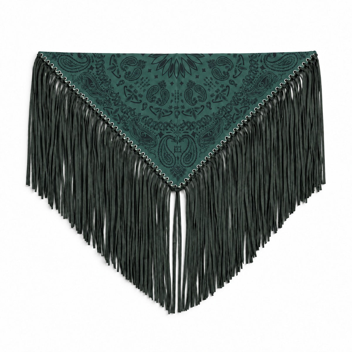 Signature XL Bandanna Scarf Petrol Green