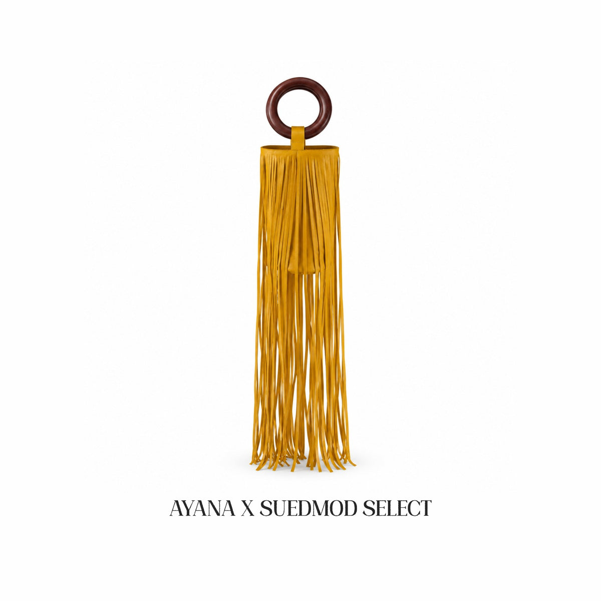Ayana x Suedmod Select Wine Bag - Üzüm - Yellow
