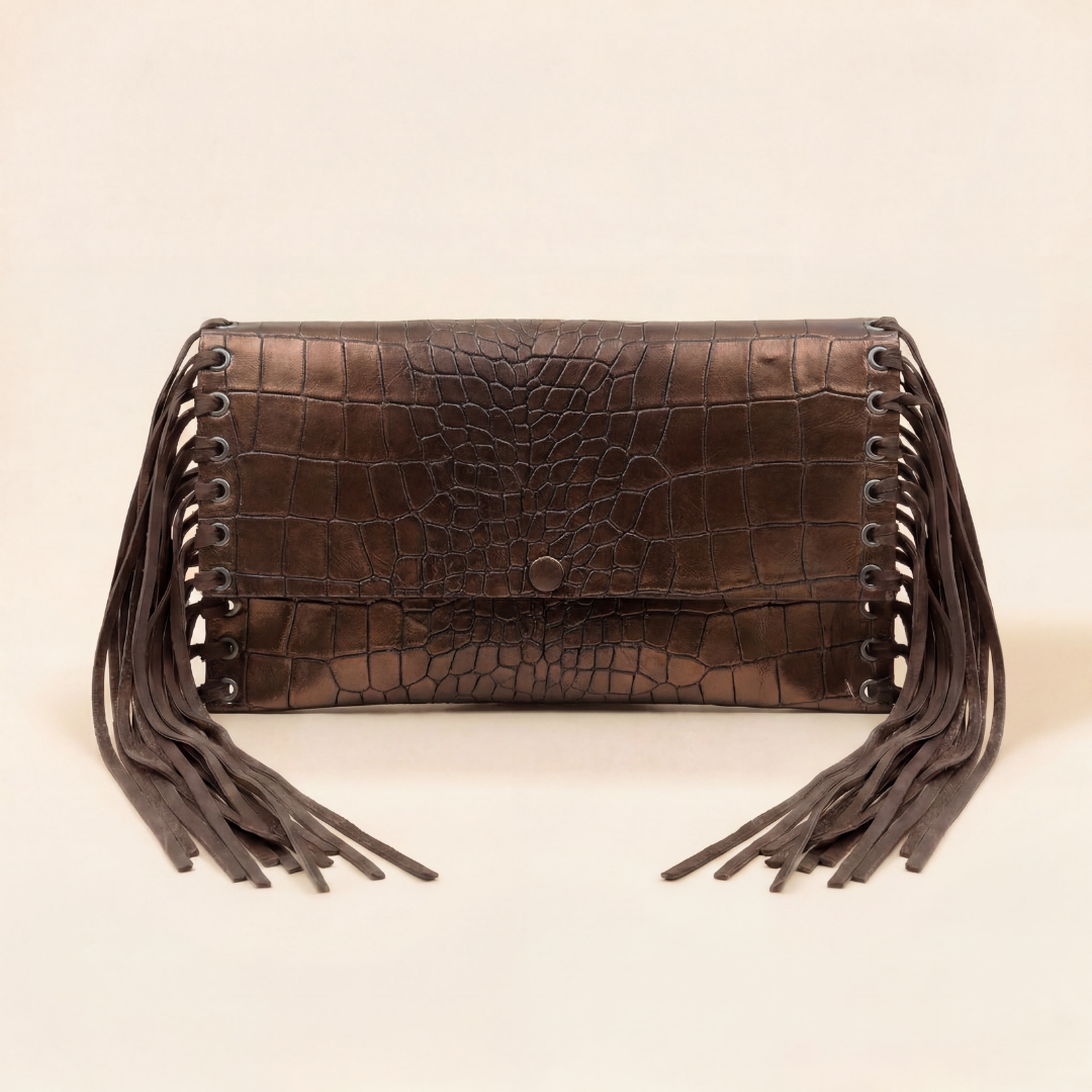 Special Edition Chocolate Croc Bag