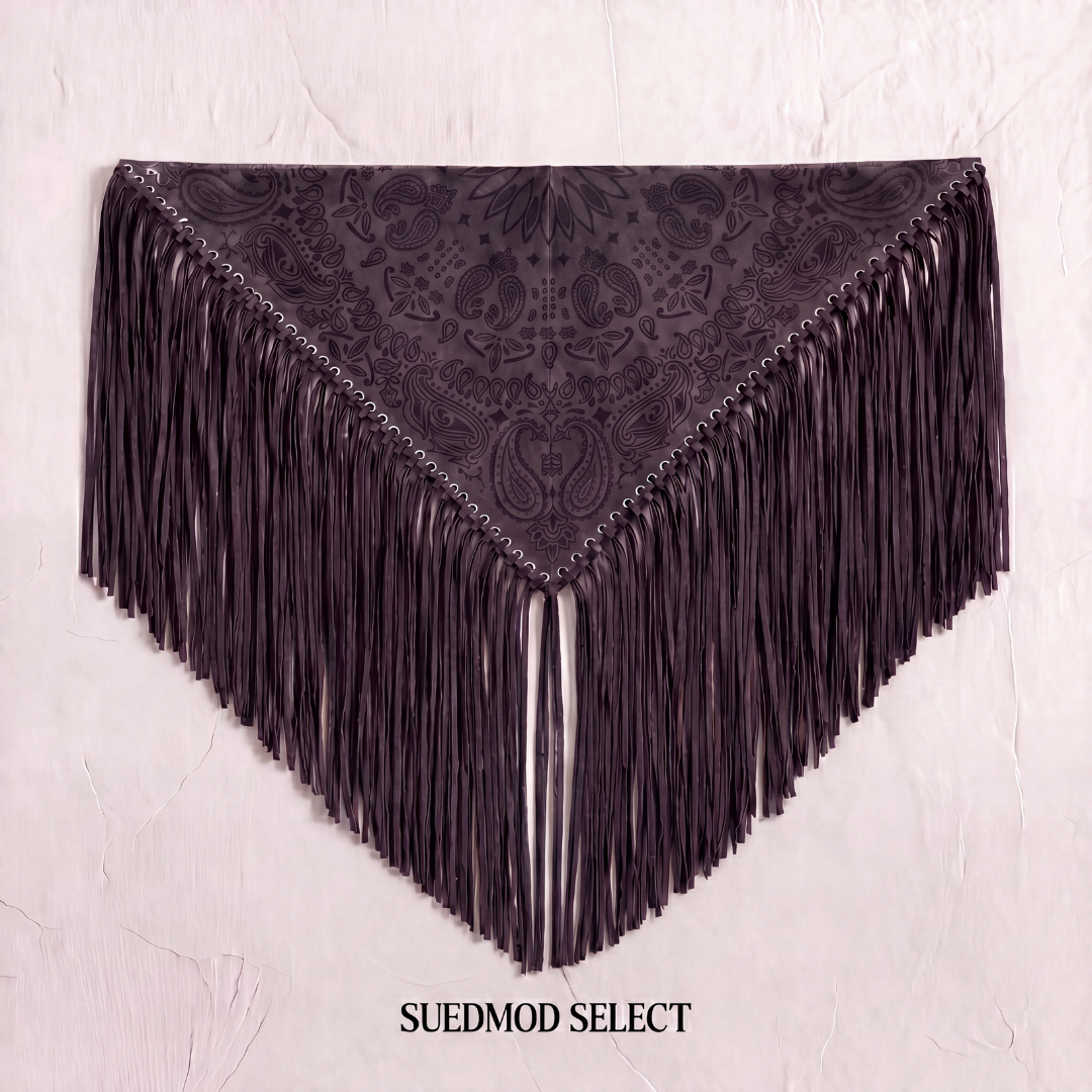 Signature Small Bandanna Scarf Dark Purple
