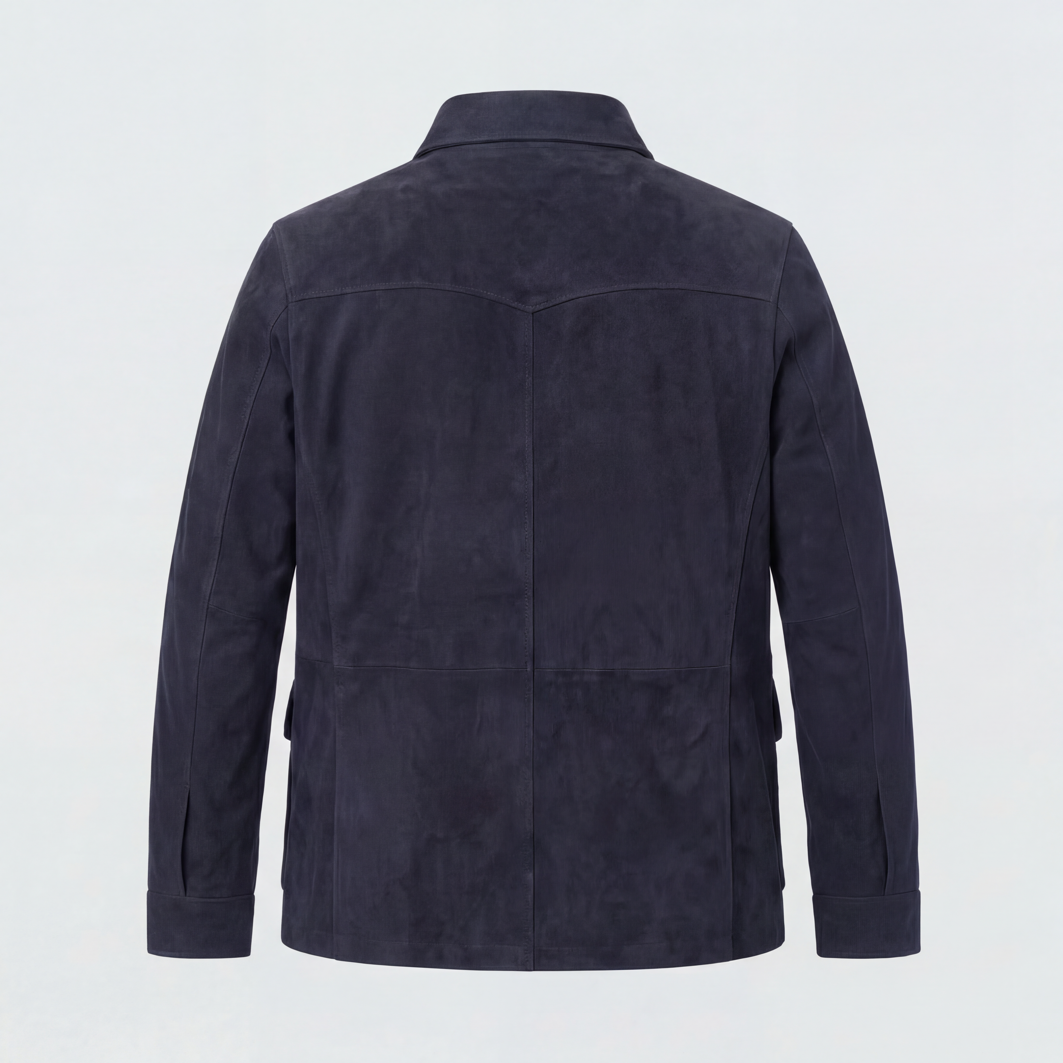 Sherlock Jacket Simple Neck - Dark Ink