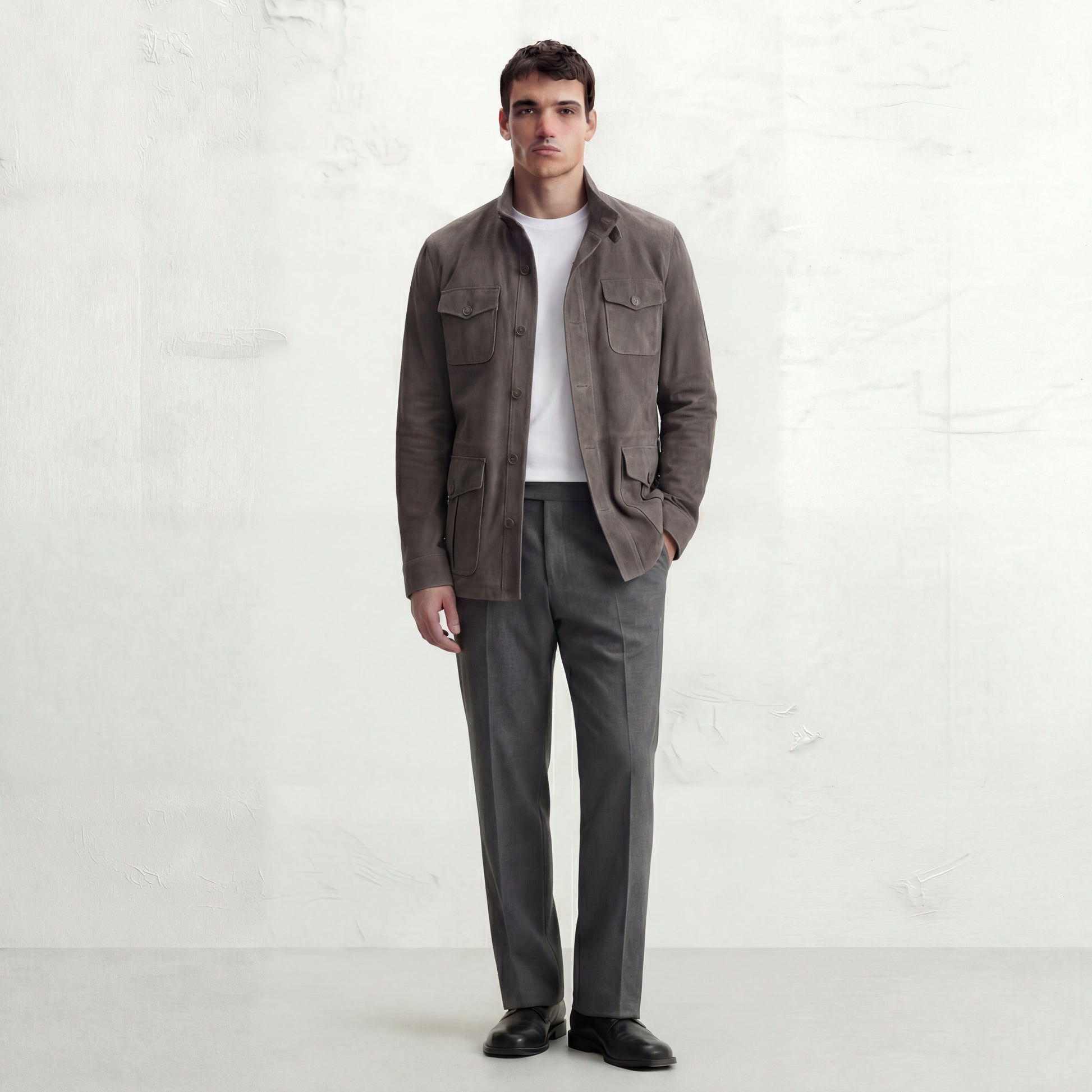 Dexter Jacket with Neck - Graphite