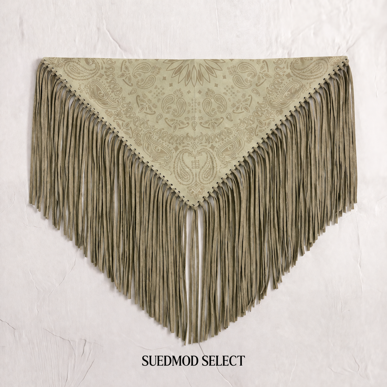 Signature Large Bandanna Scarf Crema