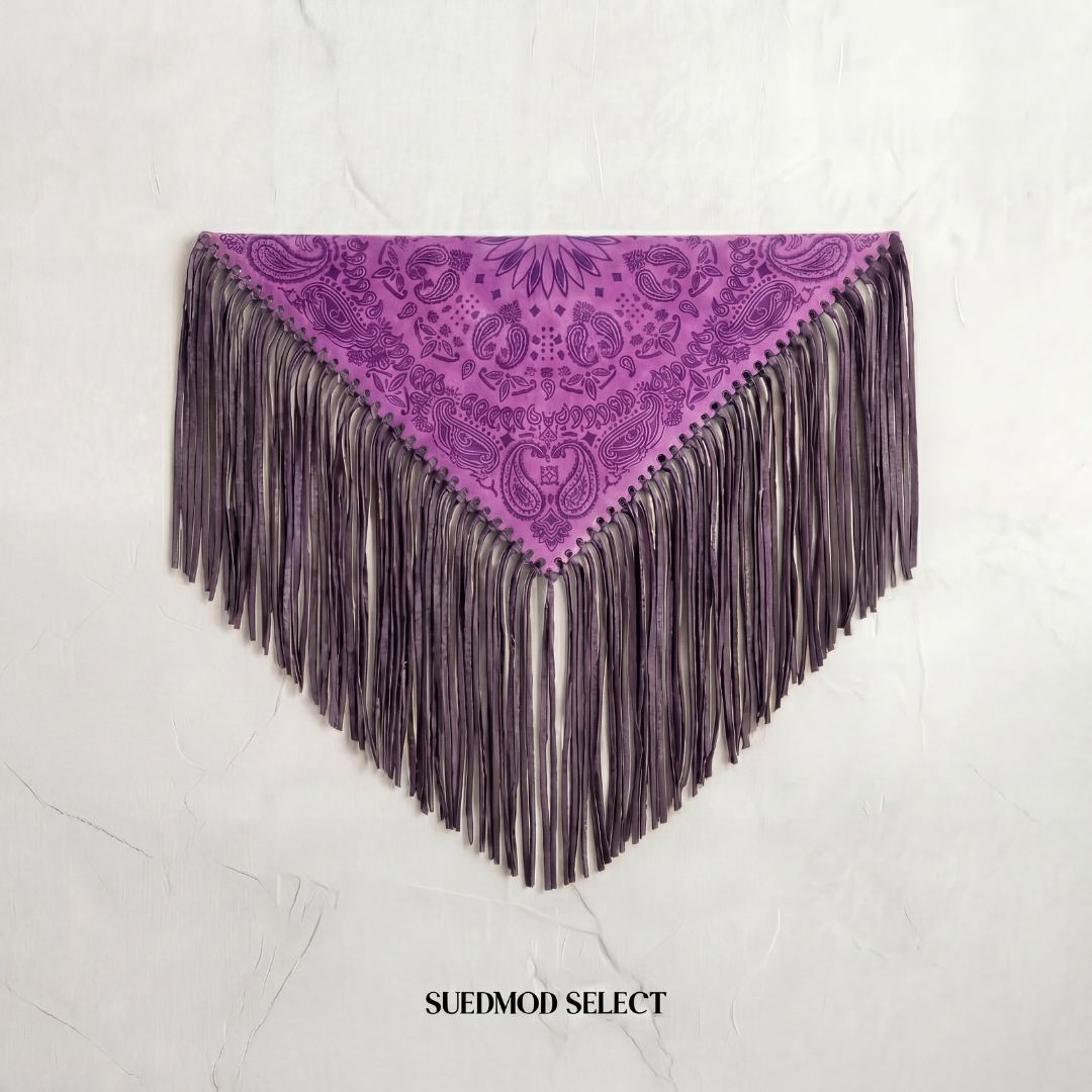 Signature Small Bandanna Scarf Pink Violet