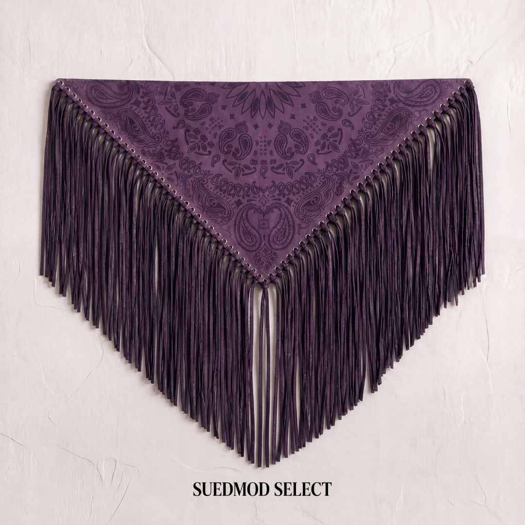 Signature Small Bandanna Scarf Purple