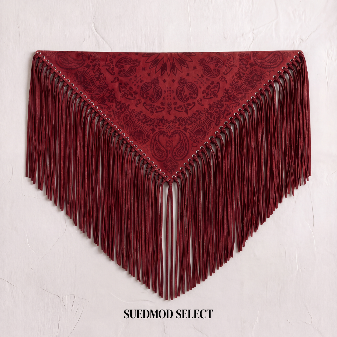 Signature Large Bandanna Scarf Red