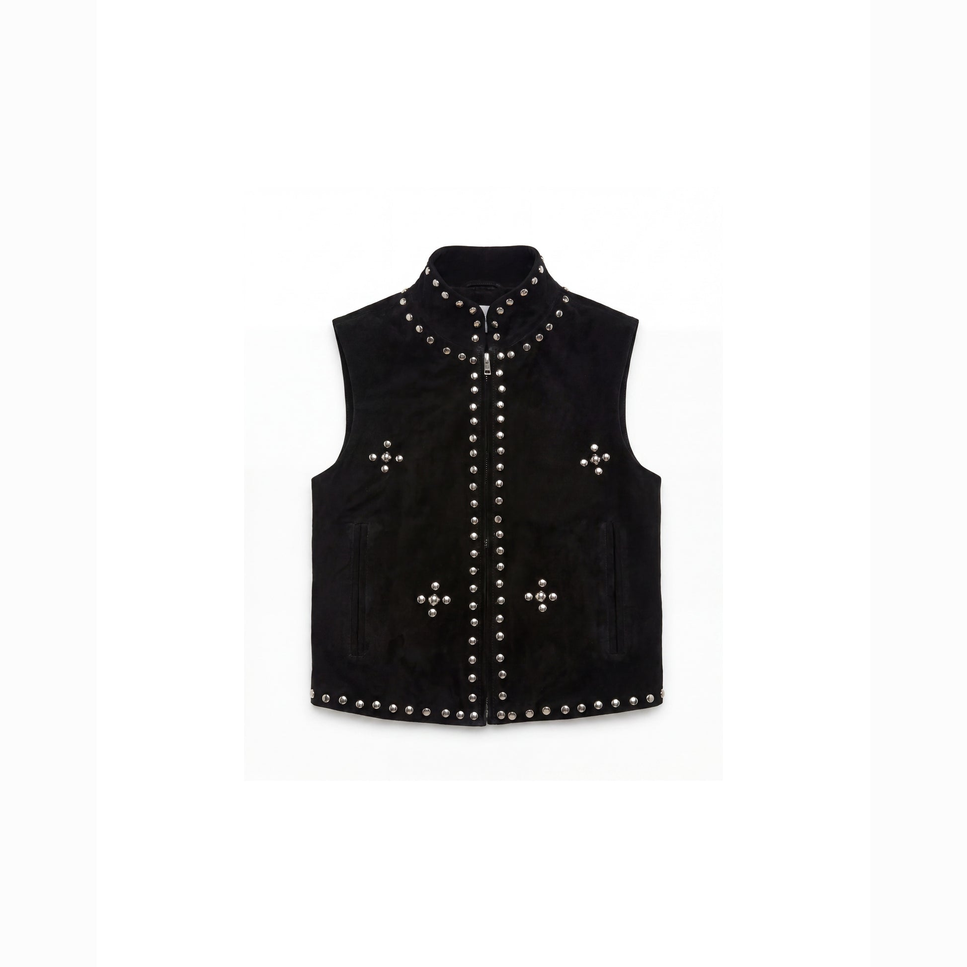 Studded Daisy Vest