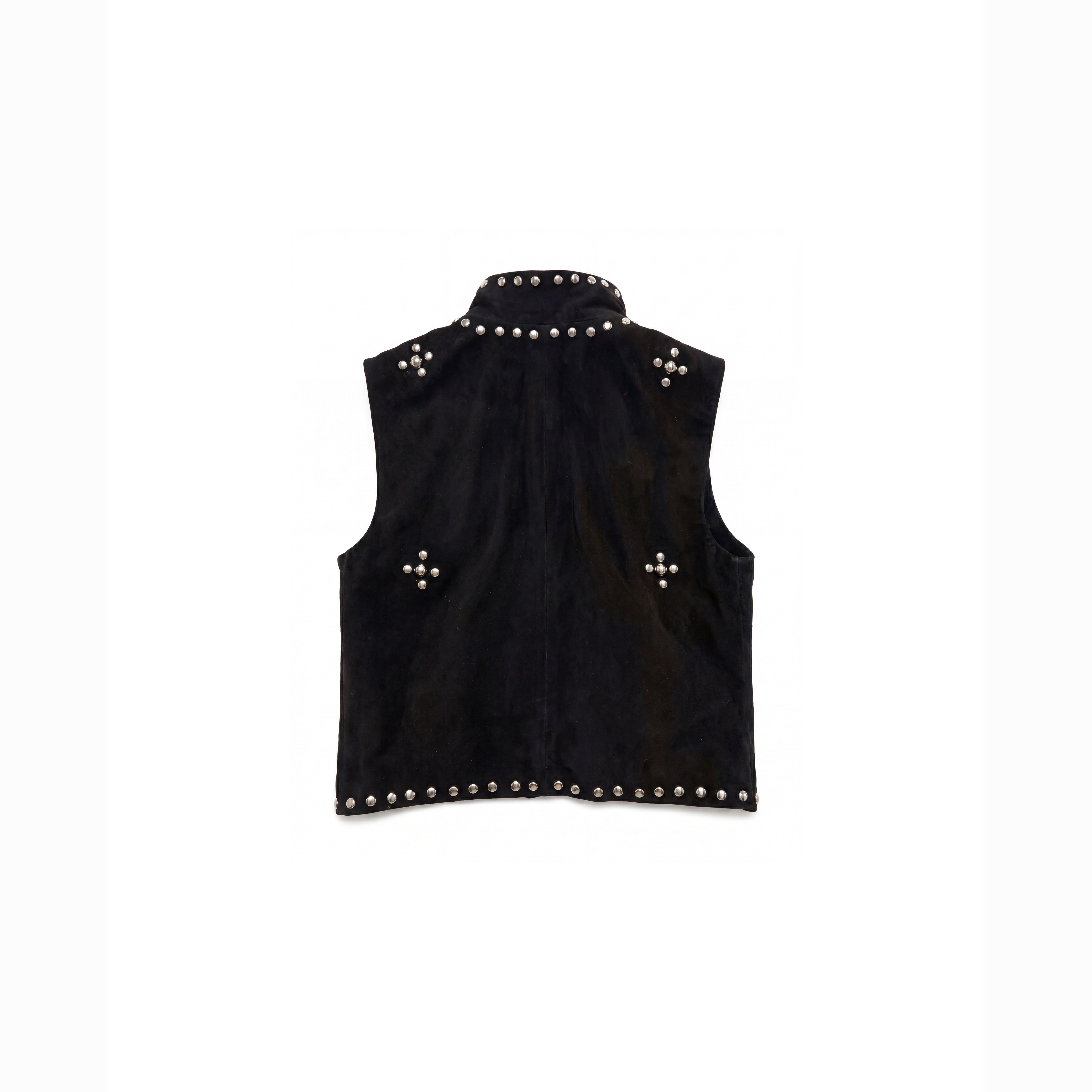 Studded Daisy Vest